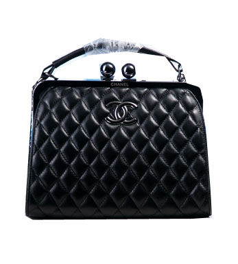 Chanel Original Leather Shoulder Bag A33816 Black