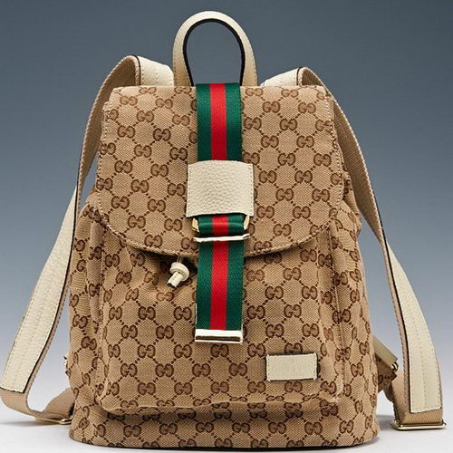 Gucci GG Plus Backpack 368589 OffWhite