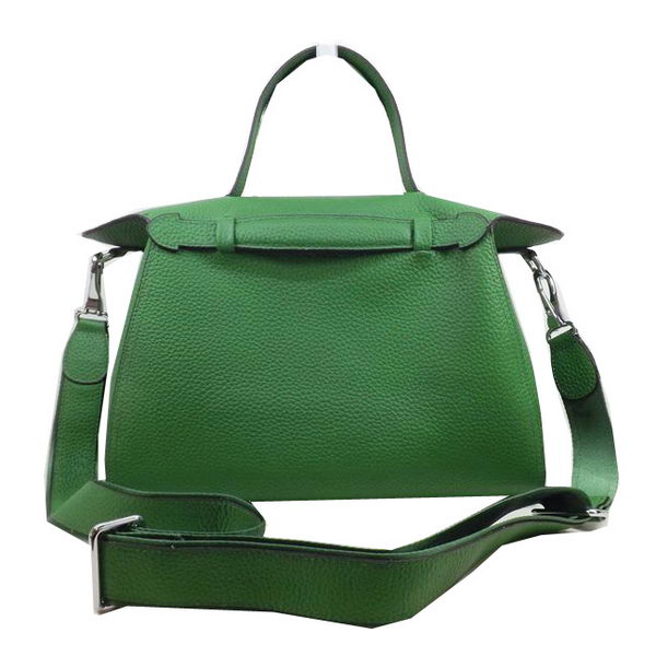 Hermes Oxer Top Handle Messenger Bag H8096 Green