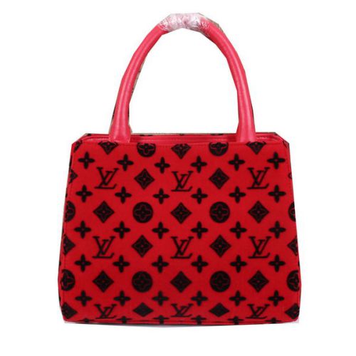 Louis Vuitton flanella Leather Tote Bag M03639 rosso