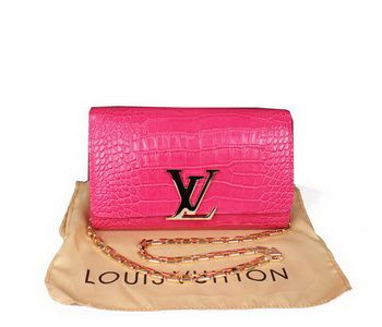 Louis Vuitton Croco catena in pelle M94336 Louise Rose