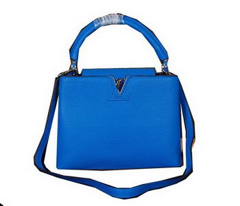 Louis Vuitton Capucines Elegante BB Borse M48870 Blu