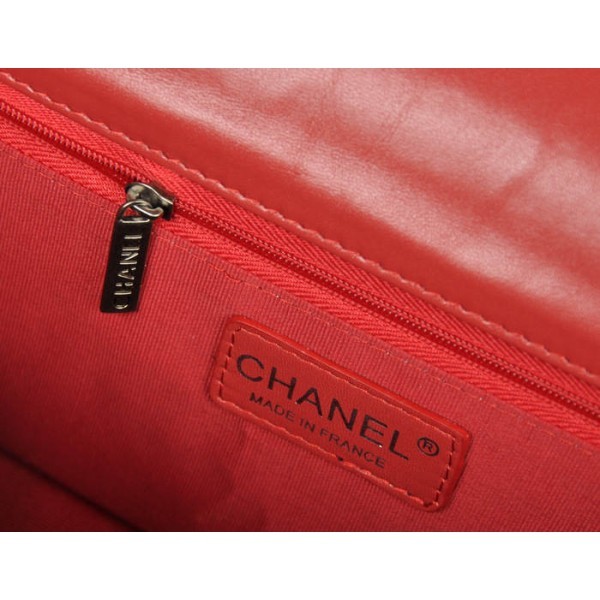 Borse Chanel Flap In Pelle Di Vitello A67086 Quilted Red Boy