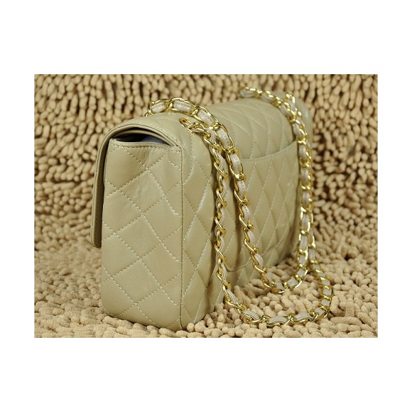 Chanel A01113 Albicocca Flap Borse Agnello Con Hardware Oro
