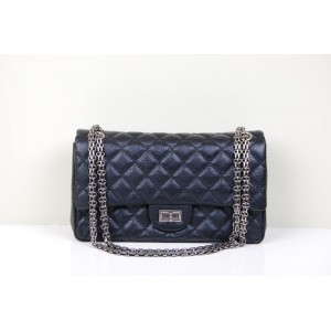 Chanel A37587 Caviar Black Leather Borse Flap Classic