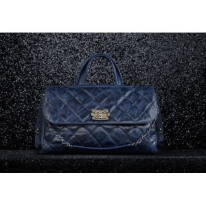 Chanel A66920 Y07495 84223 Borse Flap Crackled Glaze In Pelle Di