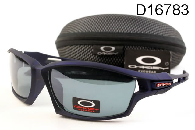 Oakley Active Occhiali Da Sole Nero Blu Telaio