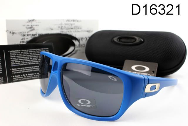 Oakley Nuovo Dispatch AAA Occhiali Da Sole Blu Telaio Grigio Lente