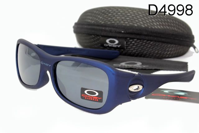 Oakley Flaunt Occhiali Da Sole Blu Telaio Grigio Lente