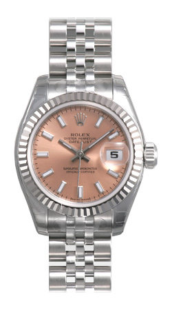 Rolex Lady Datejust Series Ladies 18kt White Gold Automatic Wristwatch 179174-PSJ
