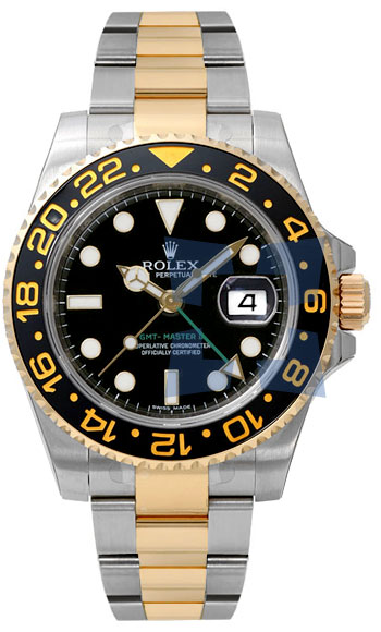Rolex GMT Master II Series Fashion Mens Automatic COSC Wristwatch 116713LN