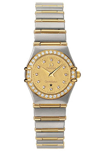 Omega Constellation 18kt Yellow Gold Mini Ladies Watch 1267.15.00