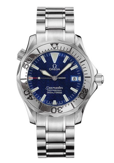 Omega Seamaster Series Mens Stainless Steel Wristwatch-2263.80.00