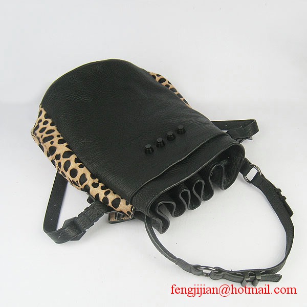 Alexander Wang Diego Leopard bucket bag 63462