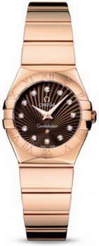 Omega Constellation Polished Quarz Mini Watch 158637G