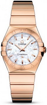 Omega Constellation Polished Quarz Small Watch 158638K