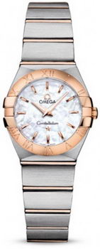 Omega Constellation Brushed Quarz Mini Watch 158627AO