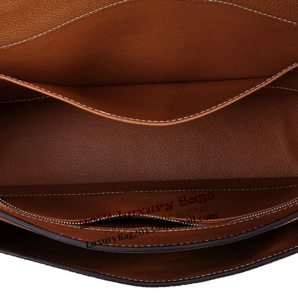 Hermes Etriviere Messenger Bag Togo Leather H1069 Wheat