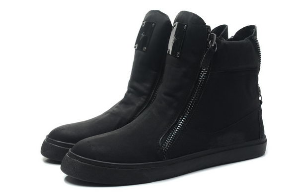 Giuseppe Zanotti Sneakers Suede Leather GZ0330 Black
