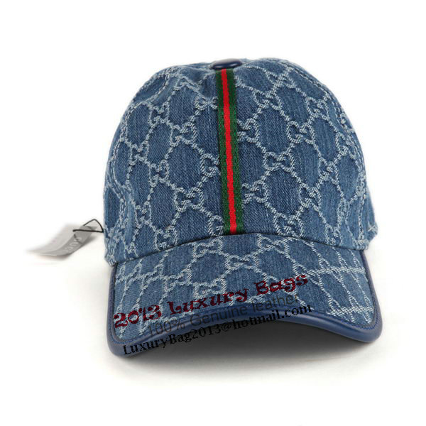 Gucci Hat GG19 Blue