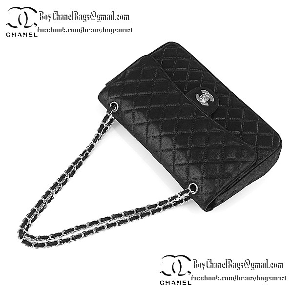 Chanel Classic Flap Bag 2.55 Series Original Grain Leather CHA1112 Black