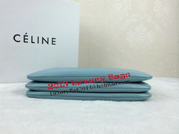 Celine Trio Original Leather Shoulder Bag C98318 SkyBlue
