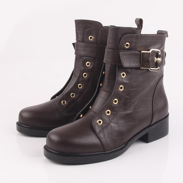 Giuseppe Zanotti Calfskin Leather Ankle Boot GZ0371 Brown