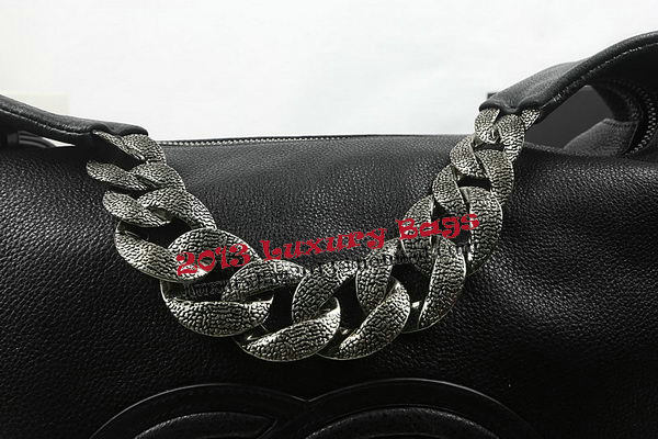Chanel Top Original Leather Hobo Bag A92170 Black