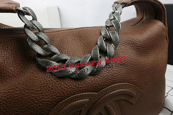 Chanel Top Original Leather Hobo Bag A92170 Wheat