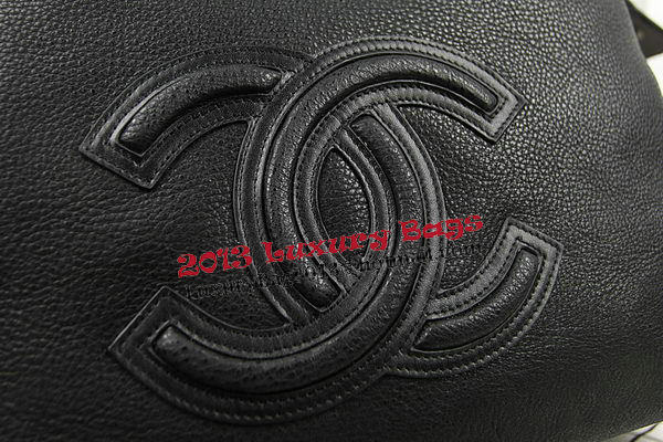 Chanel Top Original Leather Tote Bag A69236 Black