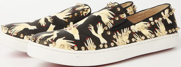 Christian Louboutin Casual Shoes Calfskin Leather CL911