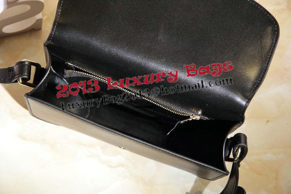 Hermes Cherche Midi Bag Calfskin Leather H1518 Black