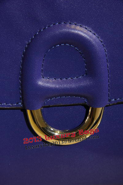 Hermes Cherche Midi Bag Calfskin Leather H1518 Royal