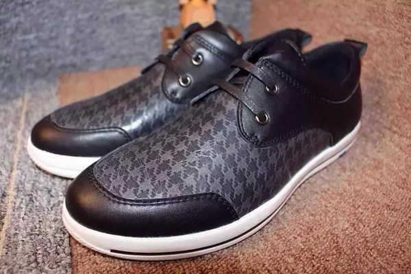 Prada Casual Shoes Calfskin Leather PD417 Black