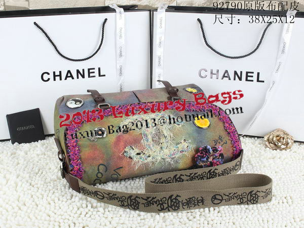 Chanel Washed Fabric Messenger Bag A92790 Y10897 C7960