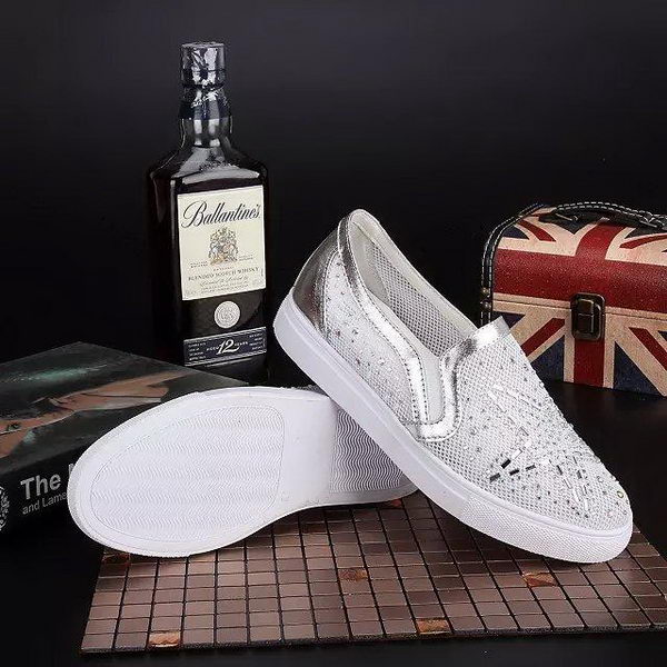 Givenchy Casual Shoes Leather GI44 Silver