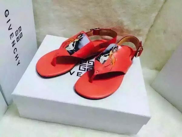 Givenchy Thong Sandal GI39 Red