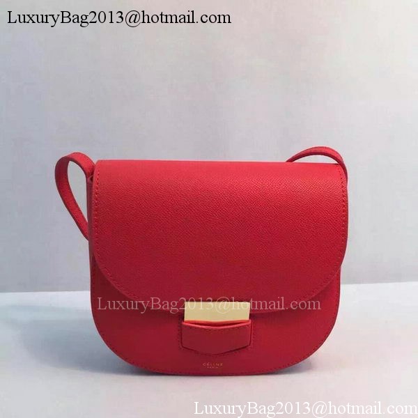 Celine Trotteur Bag Calfskin Leather CTA8002 Red