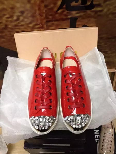 miu miu Casual Shoes MM360 Red