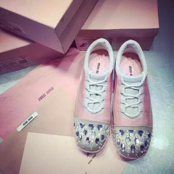 miu miu Casual Shoes MM386 Pink