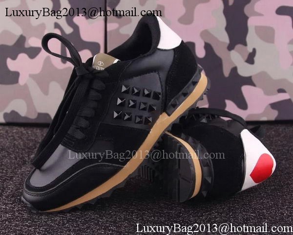 Valentino Casual Shoes Leather VT610 Black