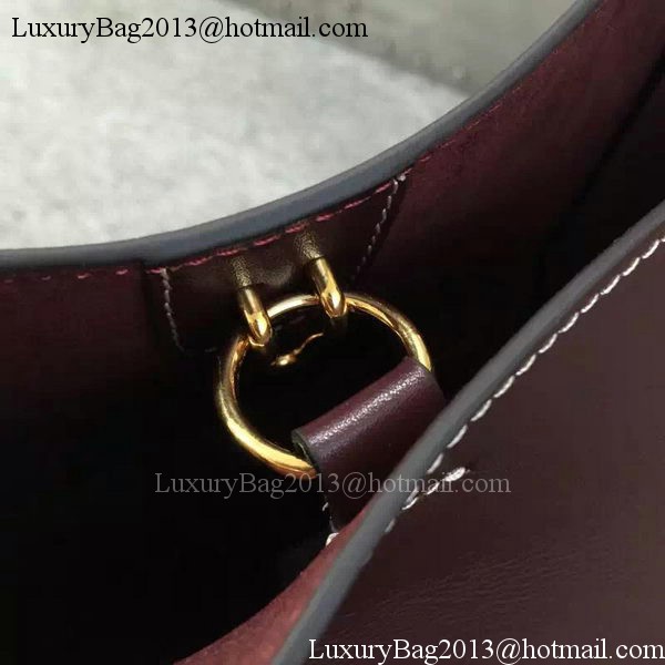 CELINE Sangle Seau Bag in Original Leather C16212 Brown