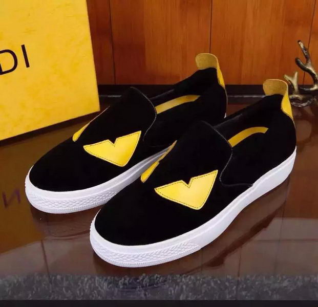 Fendi Casual Shoes FD129 Black
