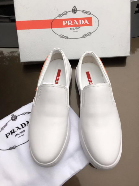 Prada Men Casual Shoes PD615 White