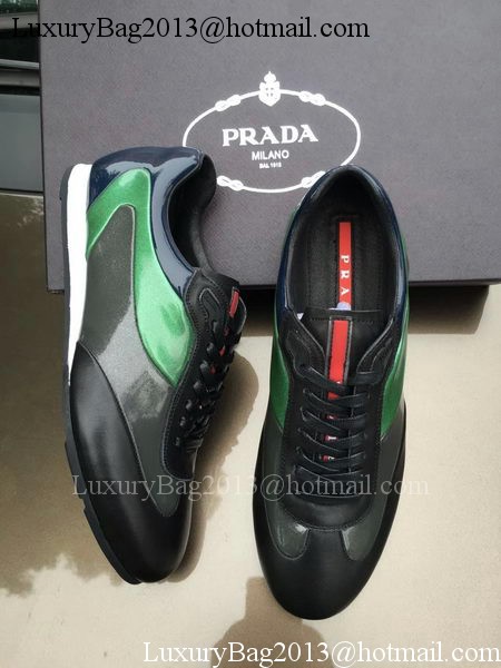 Prada Men Casual Shoes PD617 Green