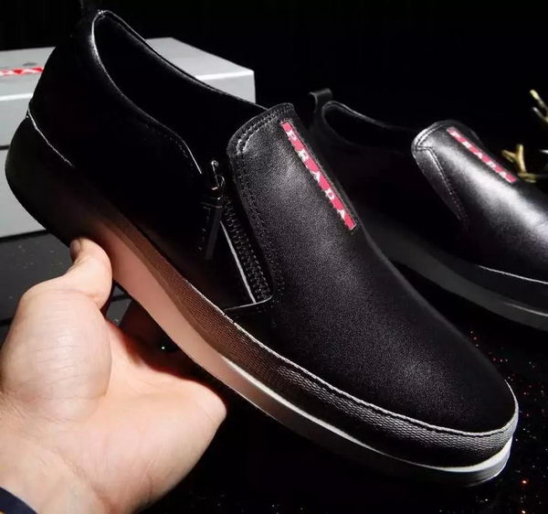 Prada Men Casual Shoes PD629 Black