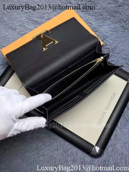 Louis Vuitton Taurillon Leather CAPUCINE WALLET M62133
