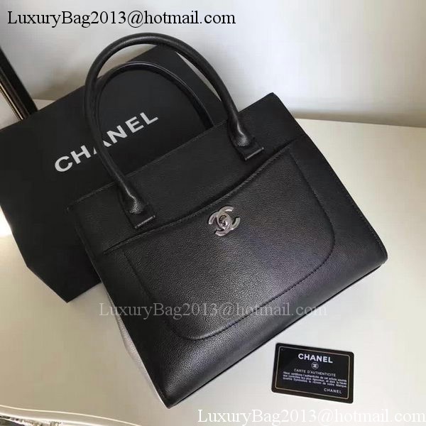 Chanel Tote Bag Original Sheepskin Leather A24601 Black
