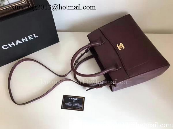 Chanel Tote Bag Original Sheepskin Leather A24601 Wine