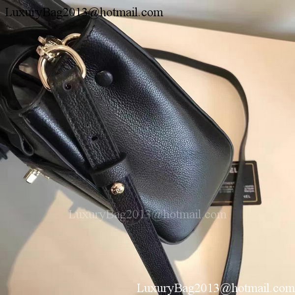 Chanel Tote Bag Original Leather A66309 Black